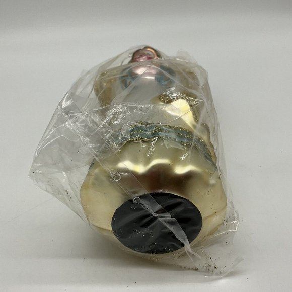 Mercury Glass 9.5 Inch Angel Ornament/Figurine Vintage  Mervyns NOS Collectible - Picture 15 of 15